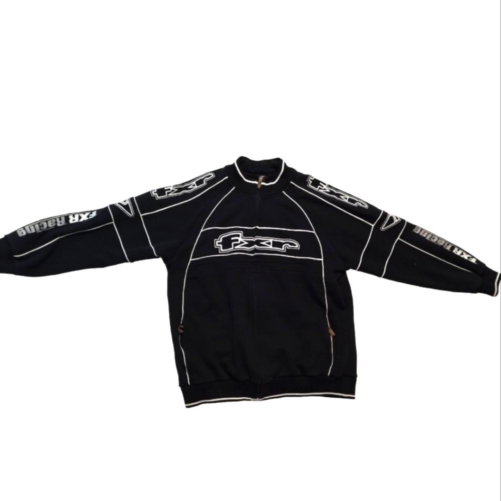 Vintage oversized FXR Racing zip up  sweater